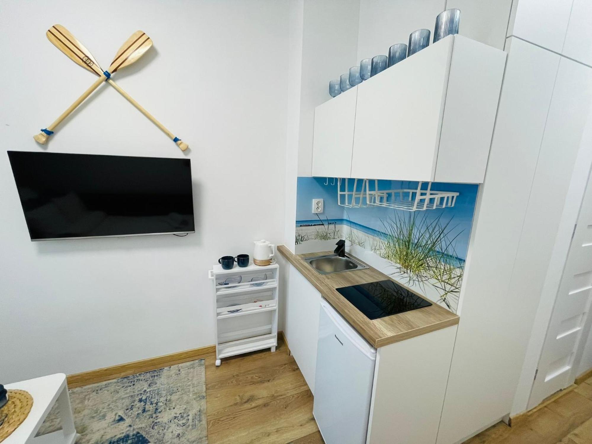 Апартаменты Mini Chrobrego Przy Plazy Z Loggia Сопот Экстерьер фото